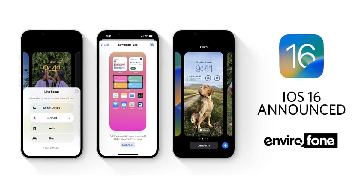 iOS 16 Revealed